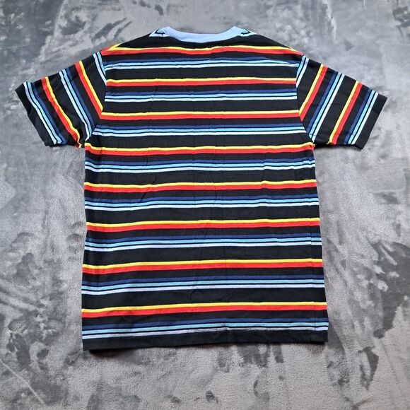 Odd Future Shirt Mens Medium Striped Multicolor Short Sleeve Crewneck Tyler - Picture 4 of 4